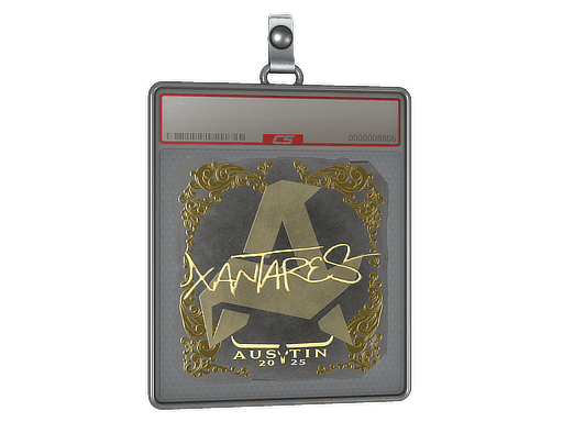 Sticker Slab | XANTARES (Gold) | Austin 2025
