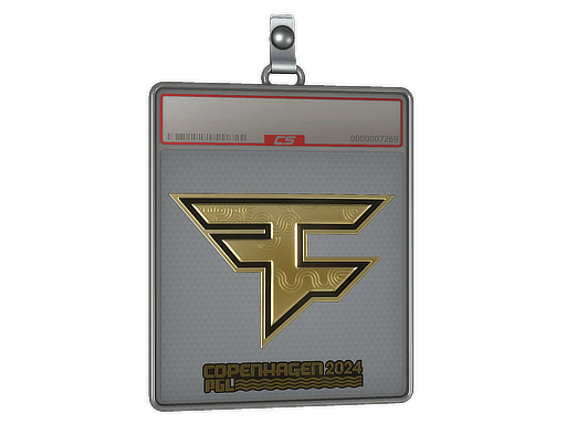 Sticker Slab | FaZe Clan (Gold) | Copenhagen 2024