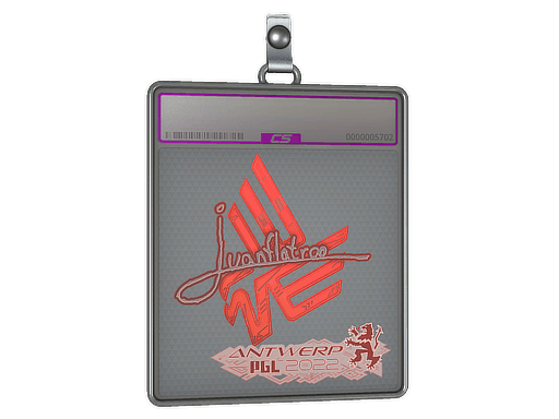 Sticker Slab | juanflatroo (Holo) | Antwerp 2022