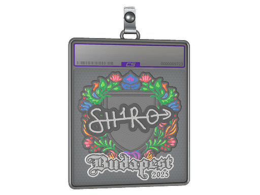 Sticker Slab | sh1ro (Embroidered) | Budapest 2025