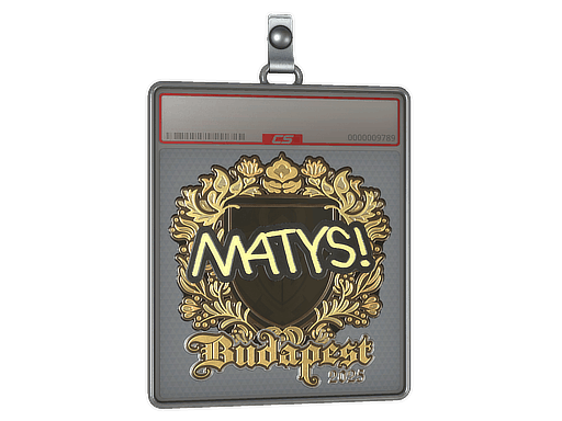 Sticker Slab | MATYS (Gold) | Budapest 2025