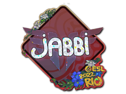 Sticker | jabbi (Glitter) | Rio 2022