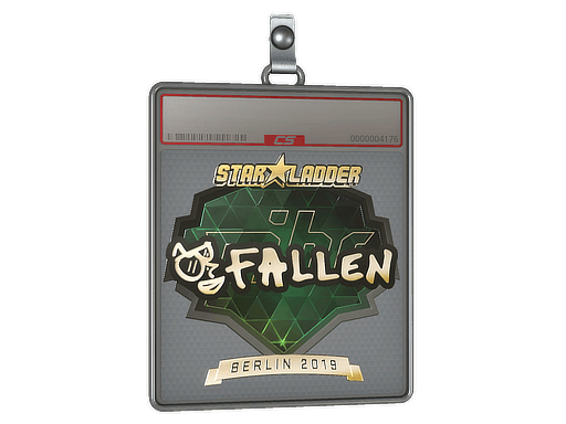 Sticker Slab | FalleN (Gold) | Berlin 2019