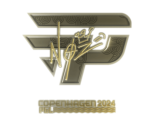 Sticker | NQZ (Gold) | Copenhagen 2024