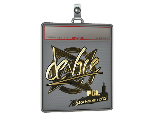 Sticker Slab | device (Gold) | Stockholm 2021