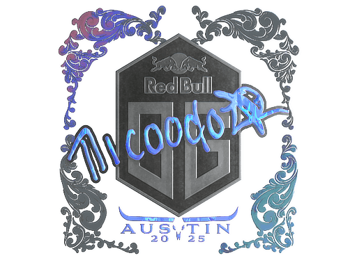 Sticker | nicoodoz (Holo) | Austin 2025