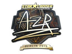 Sticker | AZR (Gold) | Berlin 2019
