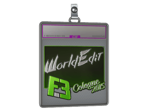 Sticker Slab | WorldEdit (Foil) | Cologne 2015
