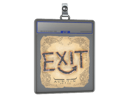Sticker Slab | exit | Austin 2025