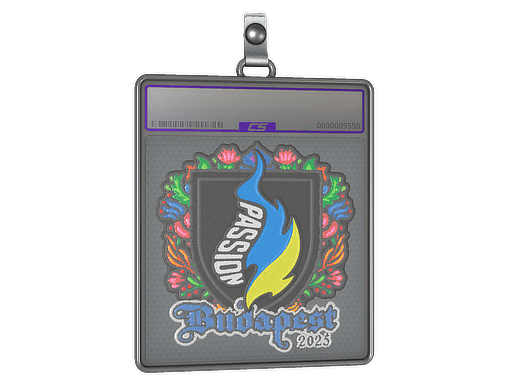 Sticker Slab | Passion UA (Embroidered) | Budapest 2025