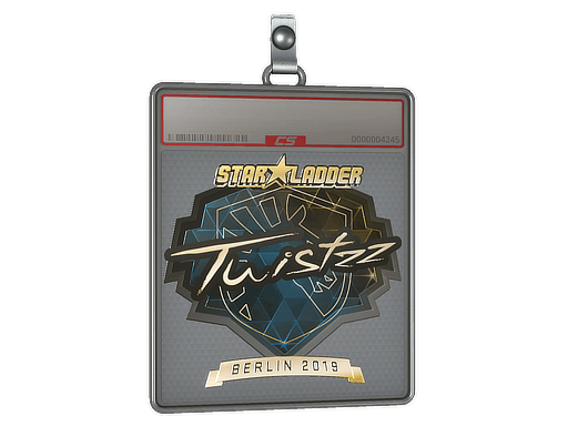 Sticker Slab | Twistzz (Gold) | Berlin 2019