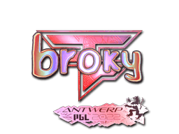 Sticker | broky (Holo) | Antwerp 2022