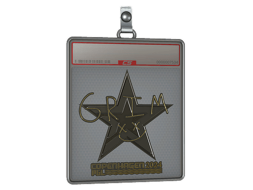 Sticker Slab | Grim (Gold) | Copenhagen 2024