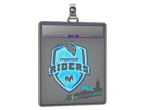 Sticker Slab | Movistar Riders (Holo) | Stockholm 2021