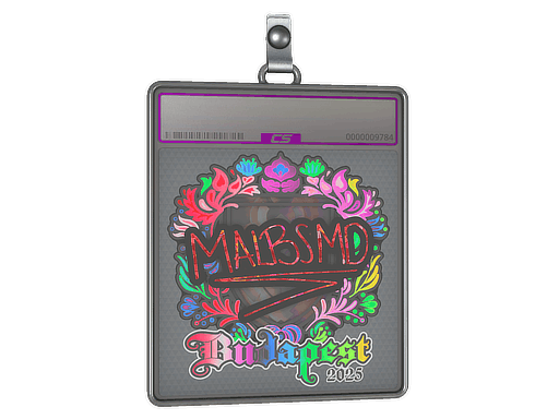 Sticker Slab | malbsMd (Holo) | Budapest 2025
