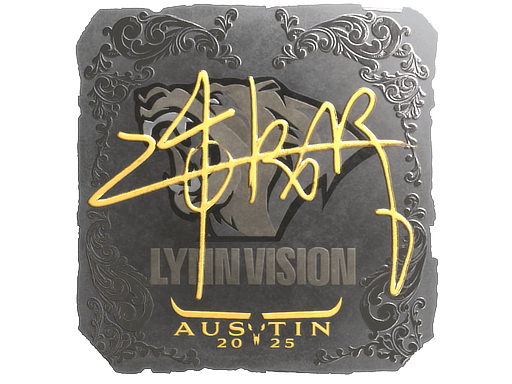 Sticker | z4KR (Foil) | Austin 2025