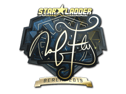 Sticker | NAF (Gold) | Berlin 2019