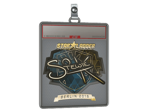 Sticker Slab | Stewie2K (Gold) | Berlin 2019