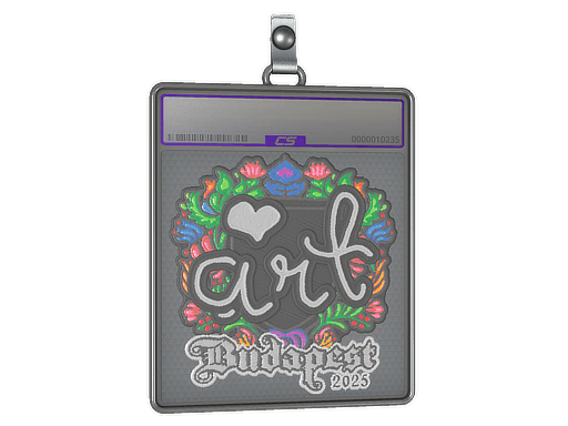 Sticker Slab | arT (Embroidered) | Budapest 2025