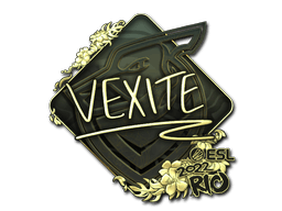 Sticker | vexite (Gold) | Rio 2022