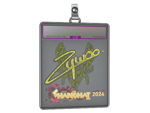 Sticker Slab | ZywOo (Holo) | Shanghai 2024