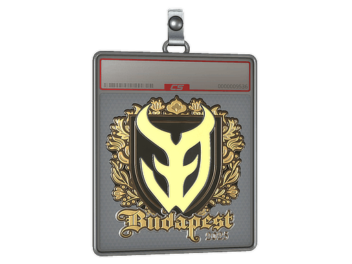 Sticker Slab | 3DMAX (Gold) | Budapest 2025