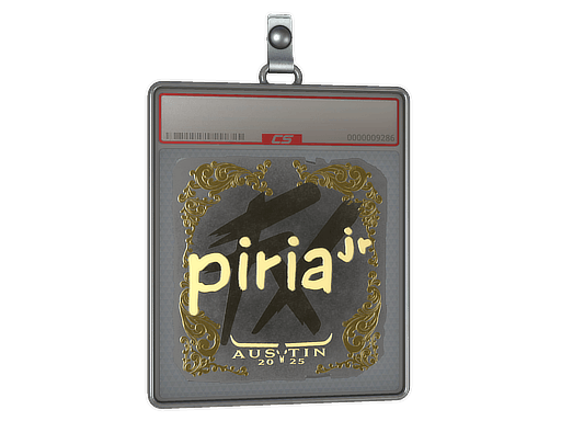 Sticker Slab | piriajr (Gold) | Austin 2025