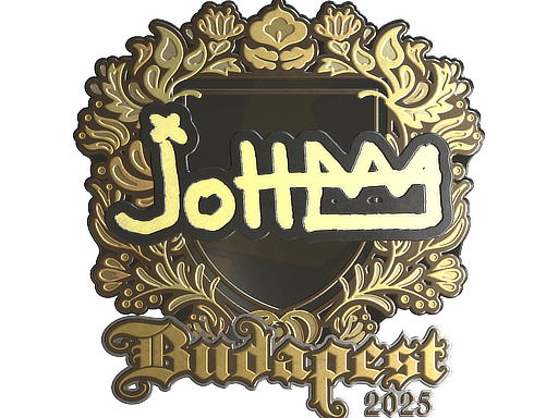 Sticker | jottAAA (Gold) | Budapest 2025