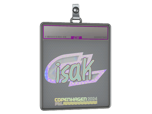Sticker Slab | isak (Holo) | Copenhagen 2024
