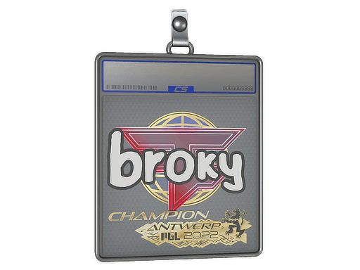 Sticker Slab | broky (Champion) | Antwerp 2022