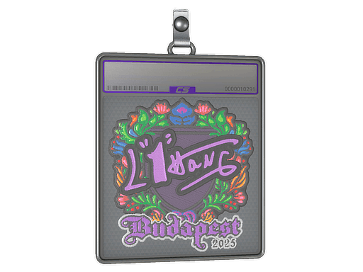 Sticker Slab | L1haNg (Embroidered) | Budapest 2025