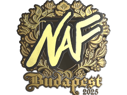 Sticker | NAF (Gold) | Budapest 2025