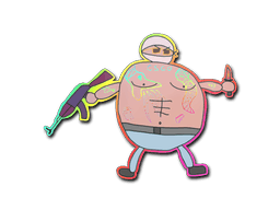 Sticker | Poorly Drawn Terrorist (Holo)