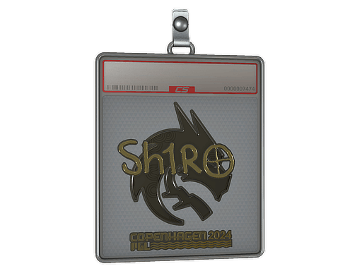 Sticker Slab | sh1ro (Gold) | Copenhagen 2024