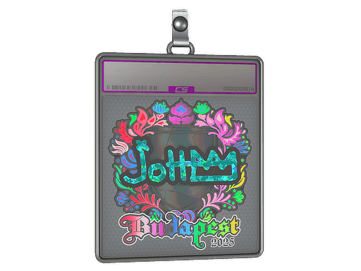 Sticker Slab | jottAAA (Holo) | Budapest 2025