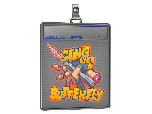 Sticker Slab | Sting Like A Butterfly