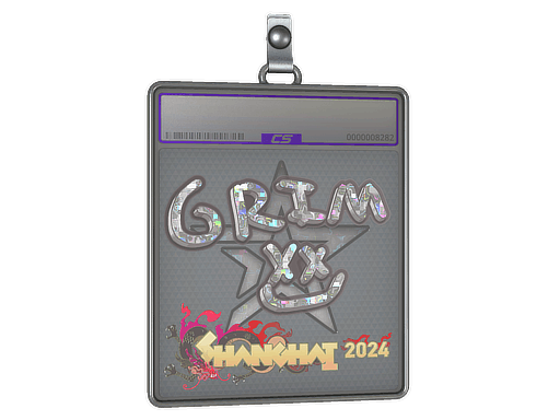 Sticker Slab | Grim (Glitter) | Shanghai 2024
