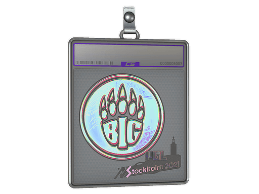 Sticker Slab | BIG (Holo) | Stockholm 2021