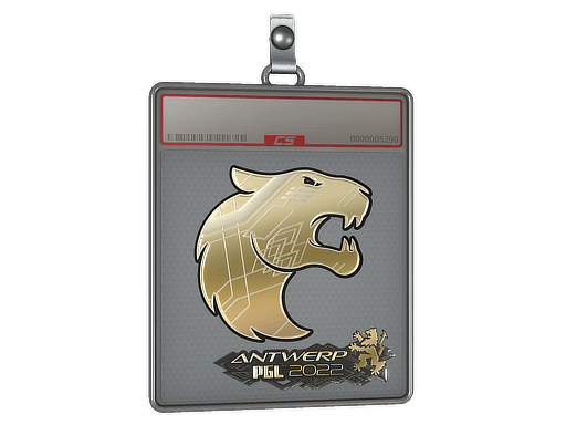 Sticker Slab | FURIA (Gold) | Antwerp 2022