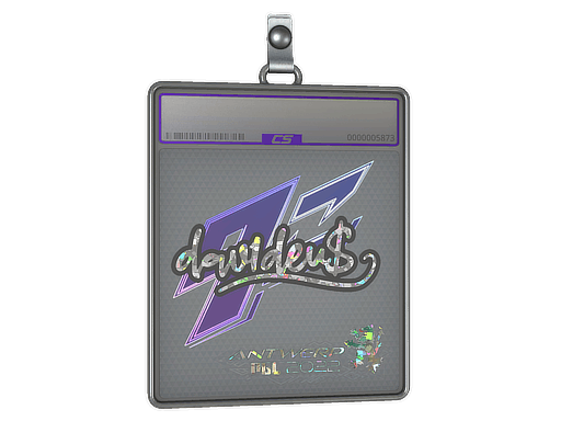 Sticker Slab | dav1d (Glitter) | Antwerp 2022