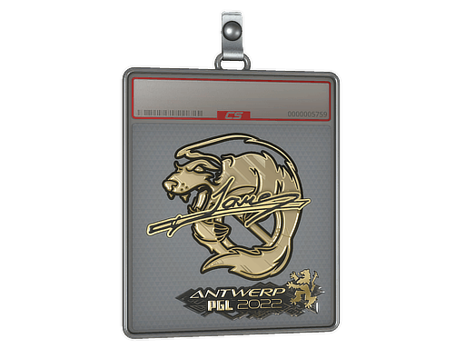 Sticker Slab | Jame (Gold) | Antwerp 2022