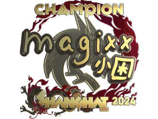 Sticker | magixx (Gold, Champion) | Shanghai 2024