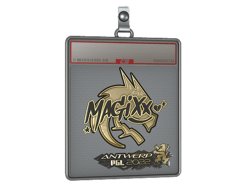 Sticker Slab | magixx (Gold) | Antwerp 2022