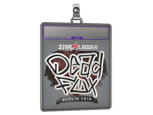 Sticker Slab | DeadFox (Foil) | Berlin 2019