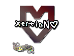 Sticker | xertioN (Glitter) | Paris 2023