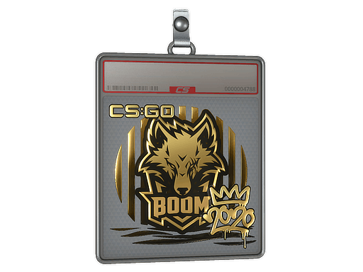 Sticker Slab | Boom (Gold) | 2020 RMR