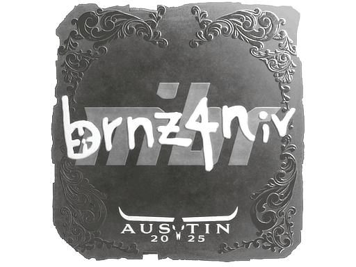 Sticker | brnz4n (Foil) | Austin 2025