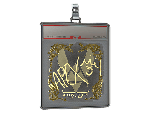 Sticker Slab | apEX (Gold) | Austin 2025