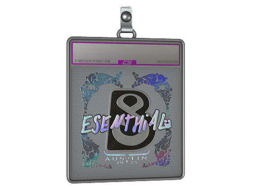 Sticker Slab | esenthial (Holo) | Austin 2025