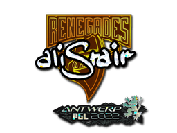 Sticker | aliStair (Glitter) | Antwerp 2022